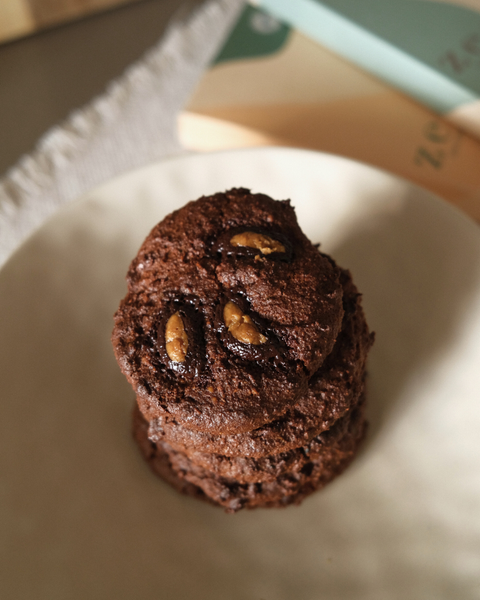 Receita: Bolachas Saudáveis de Gingerbread e Chocolate