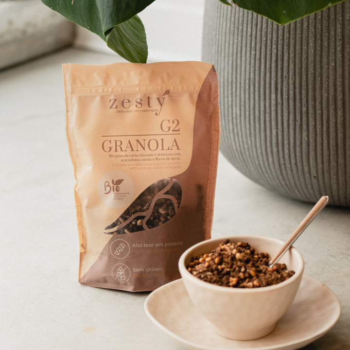 G2 Granola de cacau com proteína