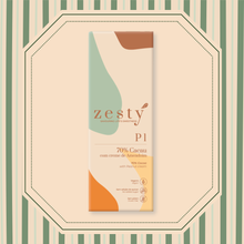 Carregar imagem no visualizador da galeria, P1 Chocolate 70% Cacau com Creme de Amendoim (80g)
