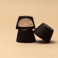 Bombones de chocolate H1 70% cacao con crema de avellanas (150g)